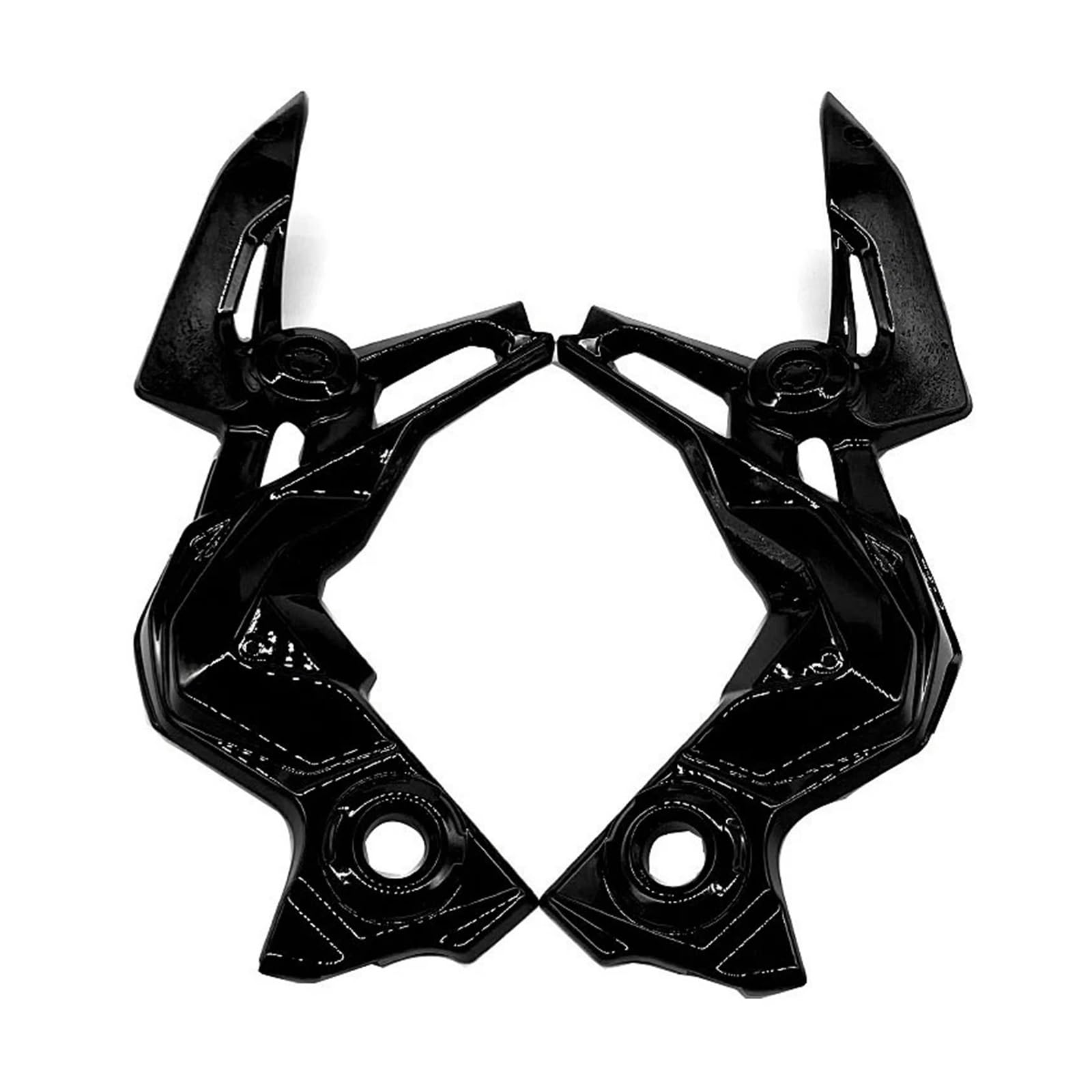 WHSDCZ Z900 Motorradzubehör Motor Vorderseite Verkleidung Rahmen Karosserieabdeckung Verkleidung Passend for Z 900 2020-2022 2023(Glossy Black-1 Set) von WHSDCZ