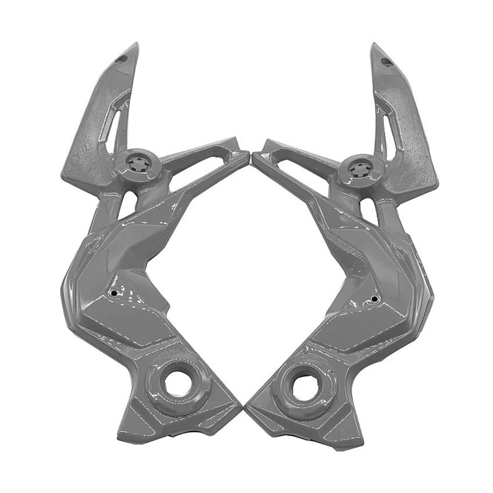 Z900 Motorradzubehör Motor Vorderseite Verkleidung Rahmen Karosserieabdeckung Verkleidung Passend for Z 900 2020-2022 2023(Grey-1 Set) von WHSDCZ