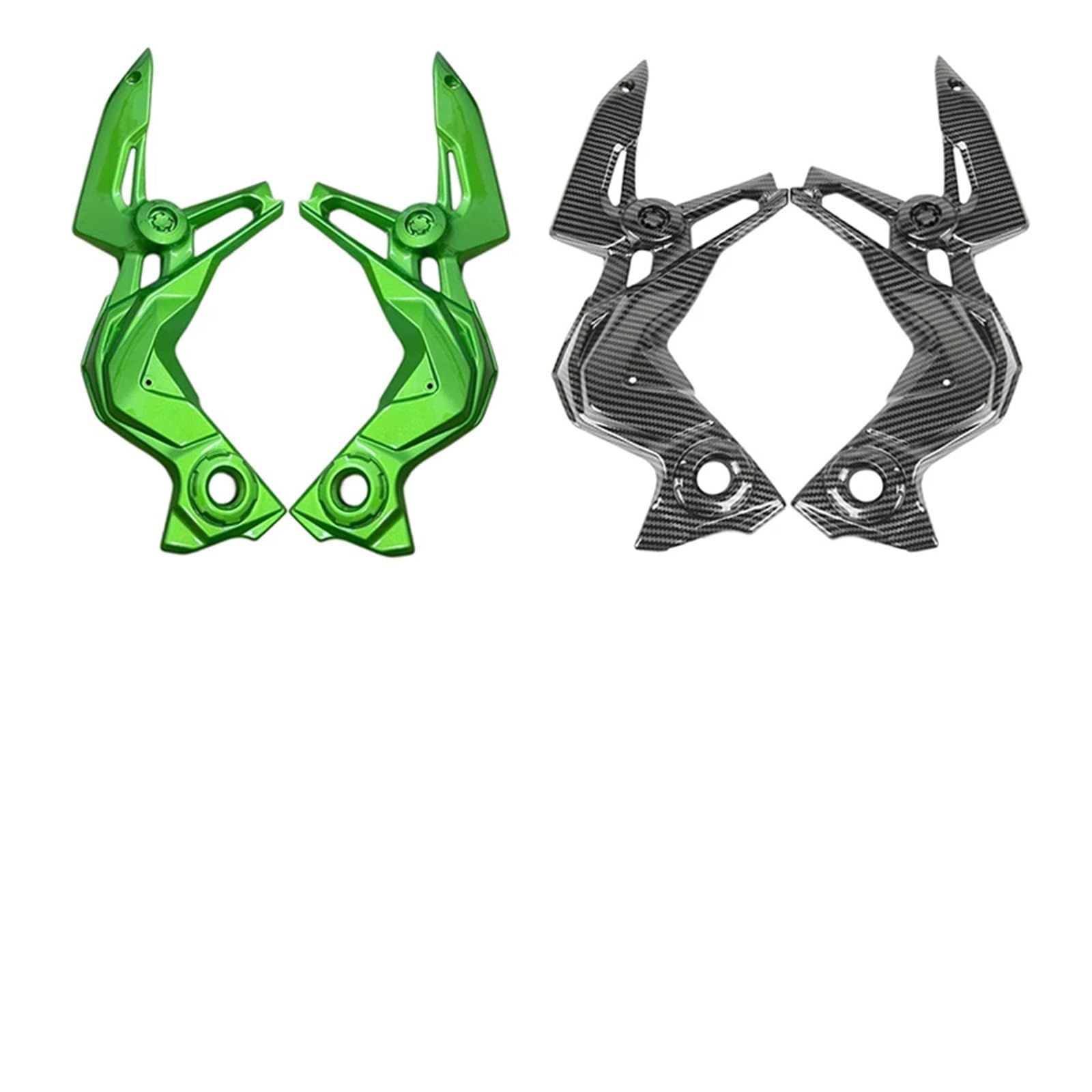 Z900 Motorradzubehör Motor Vorderseite Verkleidung Rahmen Karosserieabdeckung Verkleidung Passend for Z 900 2020-2022 2023(Light Green-1 Set) von WHSDCZ
