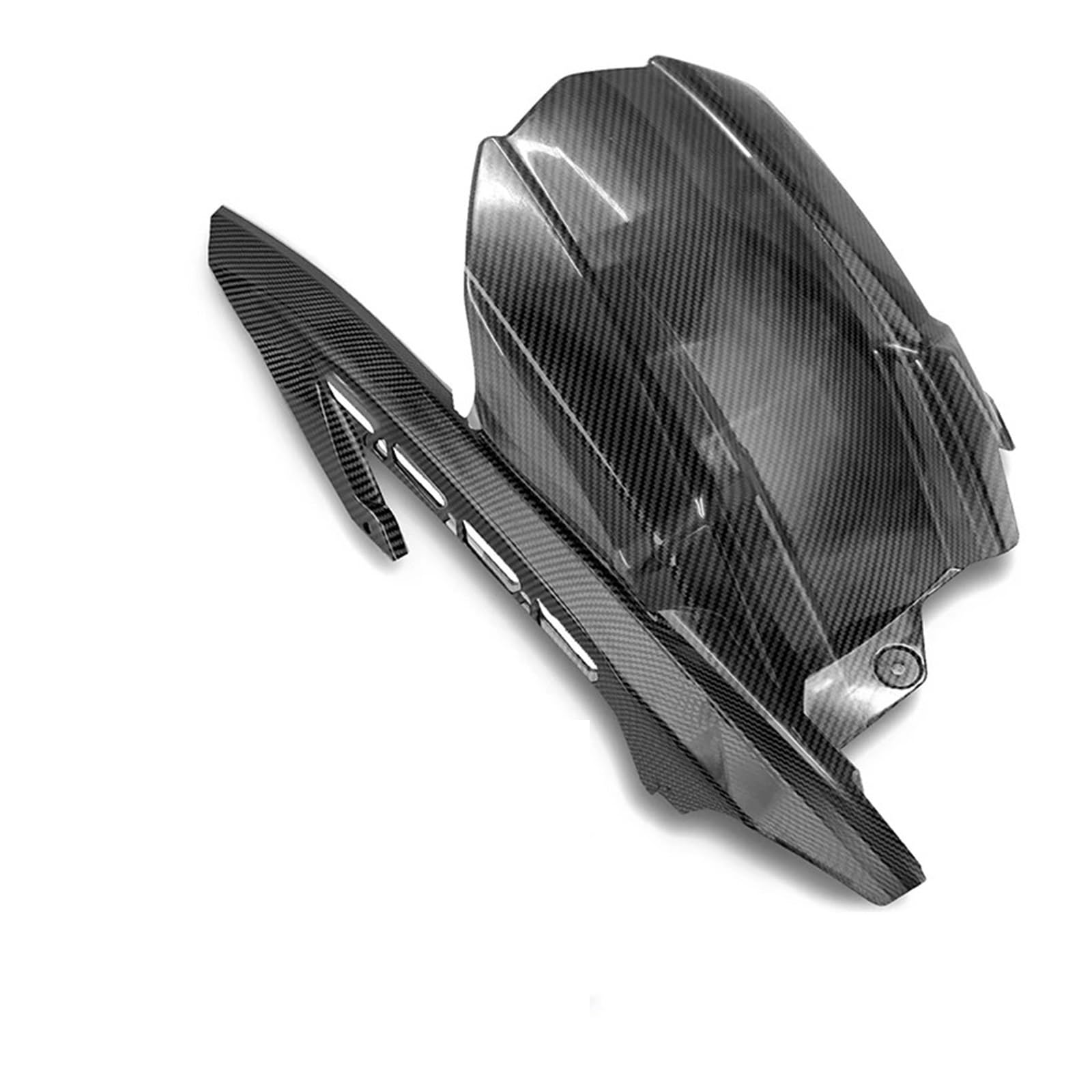 Z900 Z900RS Zubehör Hinten Kotflügel for Z 900 RS 17-2023 Motorrad Hugger Flap Splash Guard Schmutzfänger(Matte Black) von WHSDCZ