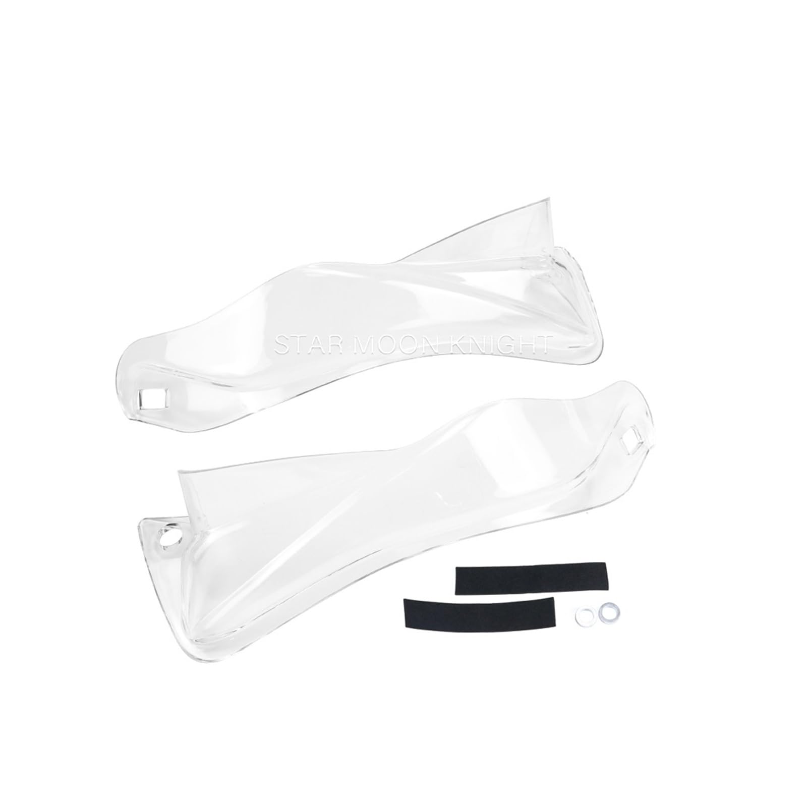 for Moto V85TT V 85 TT V85 TT 2019-2023 Motorrad Zubehör Handschutz Extensions Hand Schutz Windschutzscheibe(Transparent) von WHSDCZ