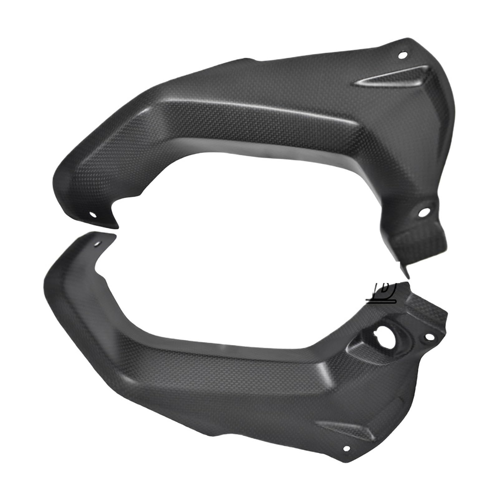 for Multistrada V4 2021 2022 2023 Vollcarbon-Karosserie- und Rahmenabdeckungen Verkleidungssatz Motorradzubehör(Air Duct Inner Panel) von WHSDCZ