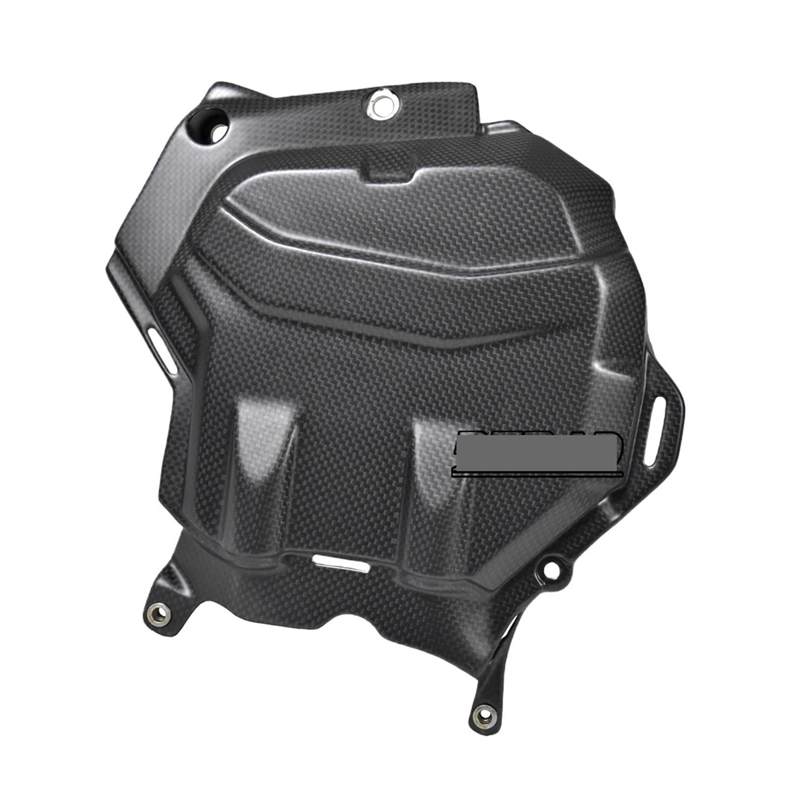for Multistrada V4 2021 2022 2023 Vollcarbon-Karosserie- und Rahmenabdeckungen Verkleidungssatz Motorradzubehör(Left Engine Cover) von WHSDCZ