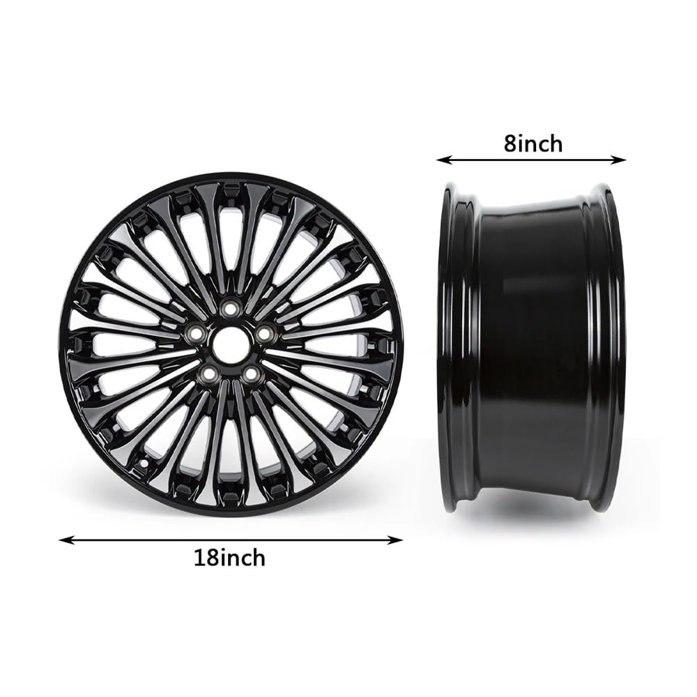 LBLYTO Ersatzfelge aus Leichtmetall, 18 x 8 Zoll, kompatibel mit Ford Fusion 2013, 2014, 2015, 2016-3961 LBLYTO Ersatzfelge aus Leichtmetall, 18 x 8 Zoll, kompatibel mit Ford Fusion 2013, 2014, 2015, 2016-3961 von WHZYL