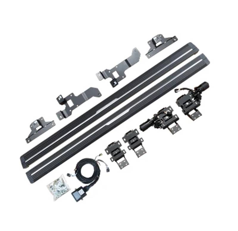WHZYL Automatisches elektrisches Trittbrett mit seitlicher Trittstufe, kompatibel mit Toyota Land Cruiser Prado GX LC250 Prado ab 2024, Trittbretter for Nerf Bars for LKWs von WHZYL