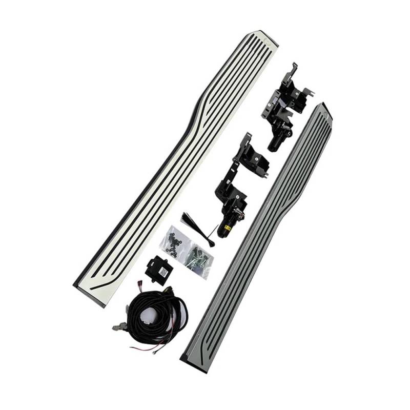 WHZYL Elektrische Seitenstufen, automatisches elektrisches Trittbrett aus Aluminiumlegierung, kompatibel mit Maybachs gleichem Stil, kompatibel mit BMW X5 2019–2025 von WHZYL