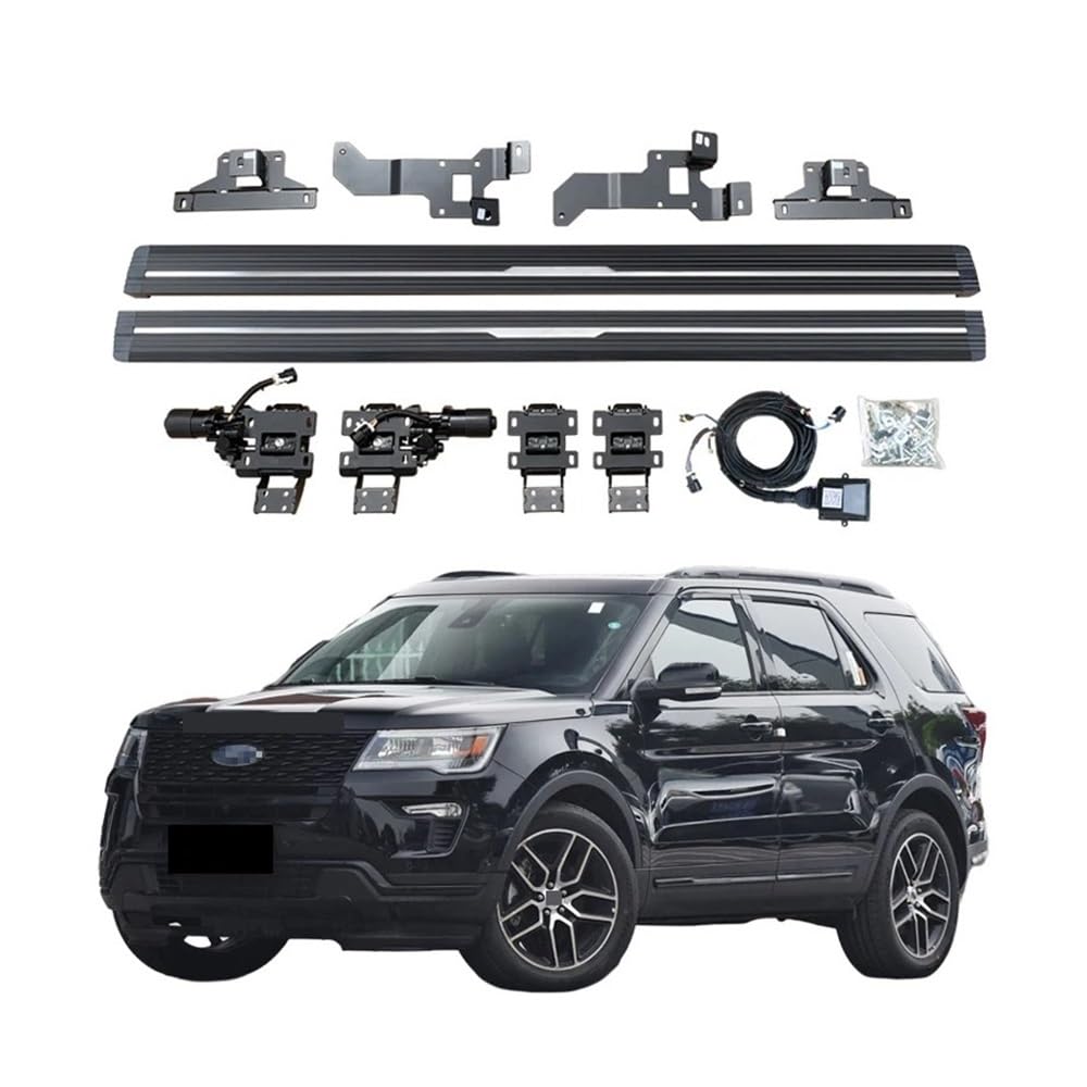 WHZYL Elektrische Trittbretter, kompatibel mit Ford Explorer 2013–2015, 2016–2019, Nerf Bars for LKWs oder SUVs, automatisch einsetzbare Trittbretter mit schlankem Design, verbesserte Zugänglichkeit f WHZYL Elektrische Trittbretter, kompatibel mit Ford Explorer 2013–2015, 2016–2019, Nerf Bars for LKWs oder SUVs, automatisch einsetzbare Trittbretter mit schlankem Design, verbesserte Zugänglichkeit f von WHZYL
