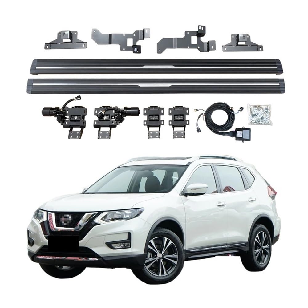 WHZYL Elektrische Trittbretter, kompatibel mit Nissan X-Trail 2014–2017, 2018–2023, Nerf Bars for LKWs oder SUVs, automatisch einsetzbare Trittbretter mit schlankem Design, verbesserte Zugänglichkeit WHZYL Elektrische Trittbretter, kompatibel mit Nissan X-Trail 2014–2017, 2018–2023, Nerf Bars for LKWs oder SUVs, automatisch einsetzbare Trittbretter mit schlankem Design, verbesserte Zugänglichkeit von WHZYL