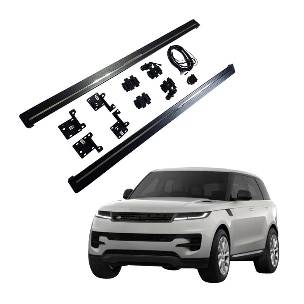 WHZYL Elektrische Trittbretter, kompatibel mit RANGE ROVER SPORT 2022–2023, Nerf Bars for Trucks oder SUVs, automatisch ausfahrbare Trittbretter mit schlankem Design, verbesserte Zugänglichkeit for Fa WHZYL Elektrische Trittbretter, kompatibel mit RANGE ROVER SPORT 2022–2023, Nerf Bars for Trucks oder SUVs, automatisch ausfahrbare Trittbretter mit schlankem Design, verbesserte Zugänglichkeit for Fa von WHZYL