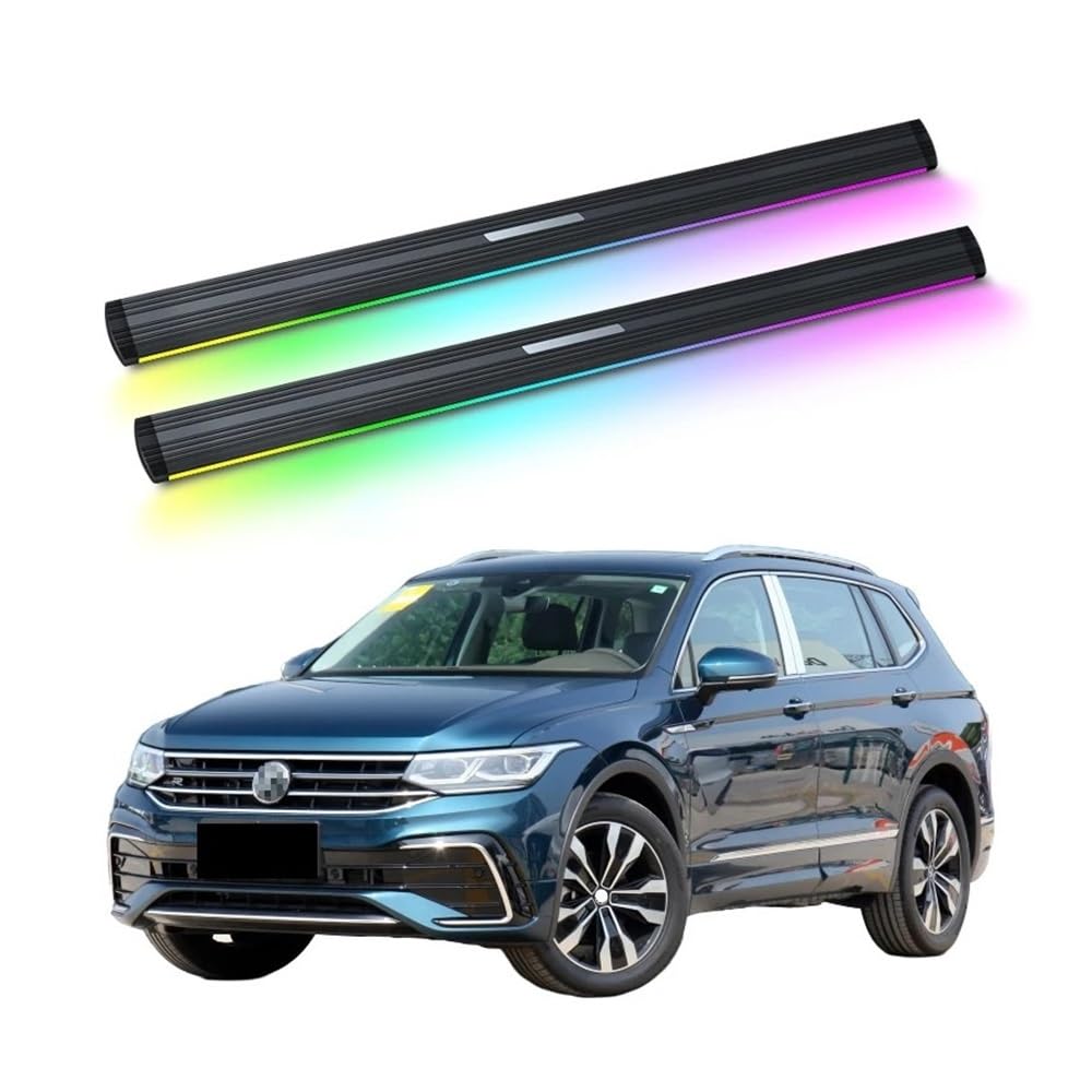 WHZYL Elektrische Trittbretter, kompatibel mit VW Tiguan L ab 2017, Nerf Bars for Trucks oder SUVs, automatisch ausfahrbare Trittbretter mit schlankem Design, verbesserte Zugänglichkeit for Fahrzeug WHZYL Elektrische Trittbretter, kompatibel mit VW Tiguan L ab 2017, Nerf Bars for Trucks oder SUVs, automatisch ausfahrbare Trittbretter mit schlankem Design, verbesserte Zugänglichkeit for Fahrzeug von WHZYL