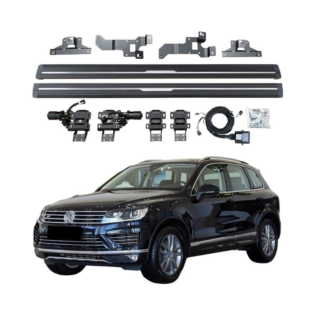 WHZYL Elektrische Trittbretter, kompatibel mit VW Touareg 2011–2018, Nerf Bars for LKWs oder SUVs, automatisch ausfahrbare Trittbretter mit schlankem Design, verbesserte Zugänglichkeit for Fahrzeug WHZYL Elektrische Trittbretter, kompatibel mit VW Touareg 2011–2018, Nerf Bars for LKWs oder SUVs, automatisch ausfahrbare Trittbretter mit schlankem Design, verbesserte Zugänglichkeit for Fahrzeug von WHZYL