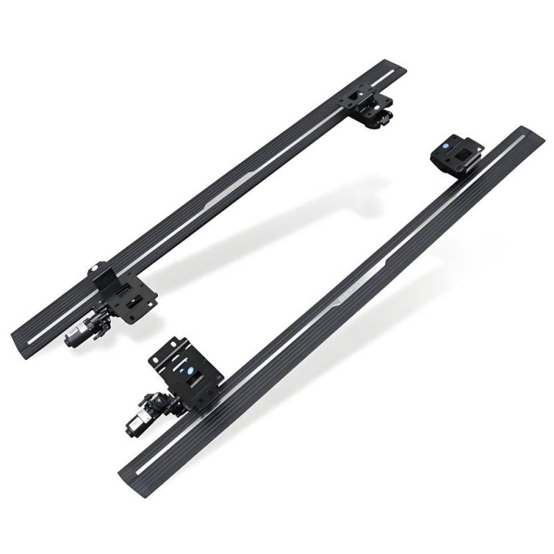 WHZYL Elektrisches Trittbrett, automatische Seitenstufe, kompatibel mit Audi Q8 SQ8 2020–2025, Schalter, Türmotor, einziehbares Fußpedal, Nerf Bar von WHZYL