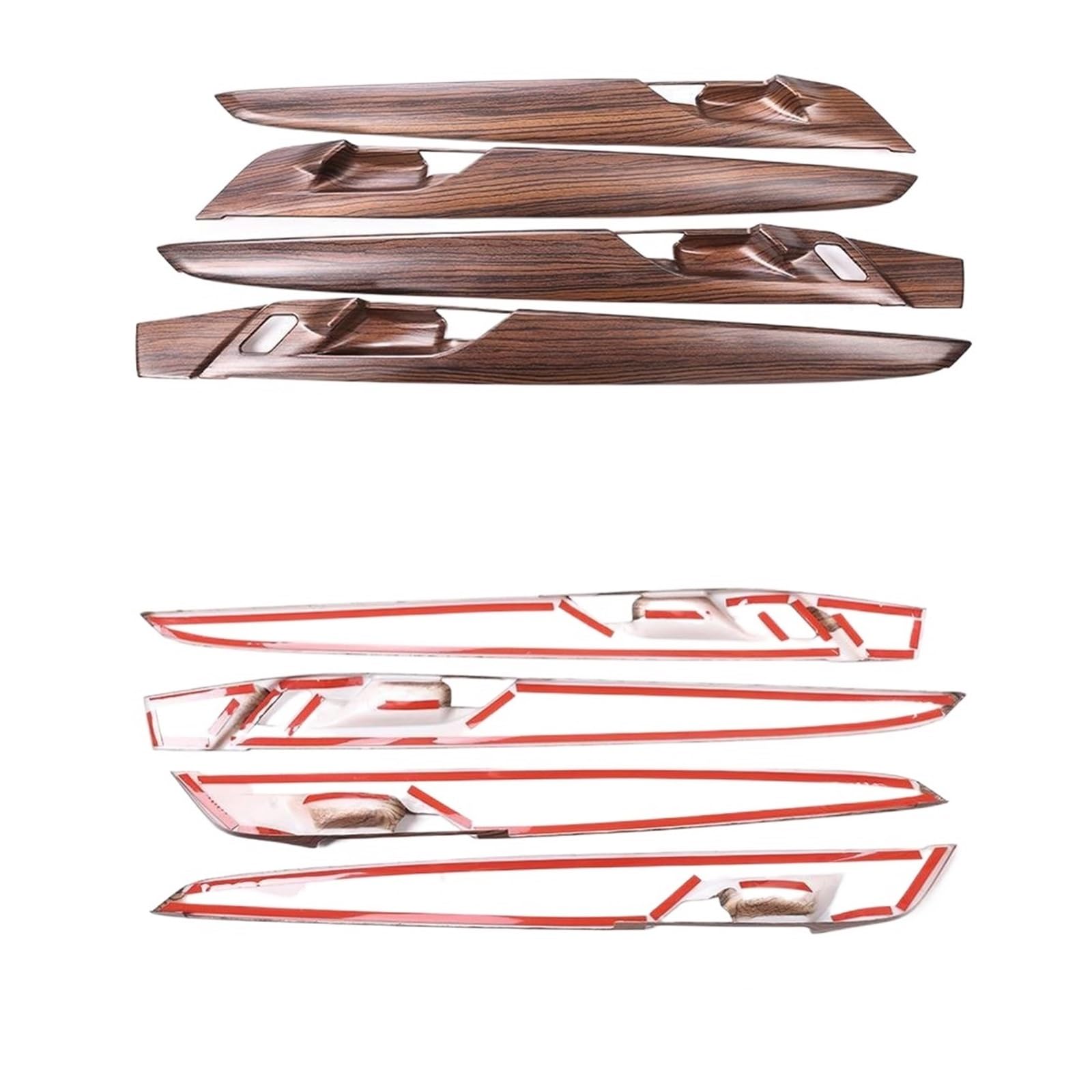 WHZYL Kompatibel for BMW X1 X2 F48 F47 2016-2019 Modelle Zubehör 4 Stück Kiefernholzmaserung ABS-Kunststoffaufkleber Innentürgriffverkleidung WHZYL Kompatibel for BMW X1 X2 F48 F47 2016-2019 Modelle Zubehör 4 Stück Kiefernholzmaserung ABS-Kunststoffaufkleber Innentürgriffverkleidung von WHZYL