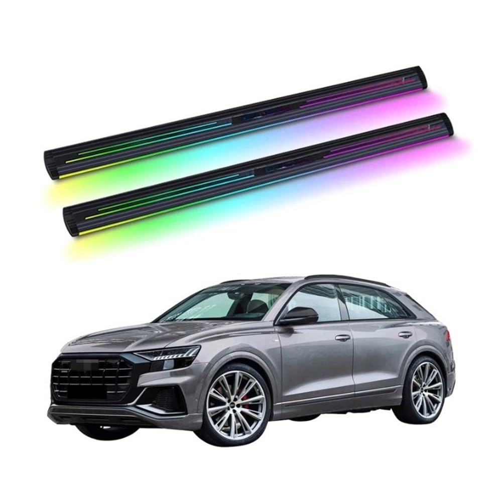 WHZYL Kompatibel mit Audi Q8 2020–2023, hochwertige elektrisch einziehbare Seitentrittstufen for LKWs oder SUVs, automatisch ausfahrbare Trittbretter mit schlankem Design, verbesserte Zugänglichkeit f WHZYL Kompatibel mit Audi Q8 2020–2023, hochwertige elektrisch einziehbare Seitentrittstufen for LKWs oder SUVs, automatisch ausfahrbare Trittbretter mit schlankem Design, verbesserte Zugänglichkeit f von WHZYL