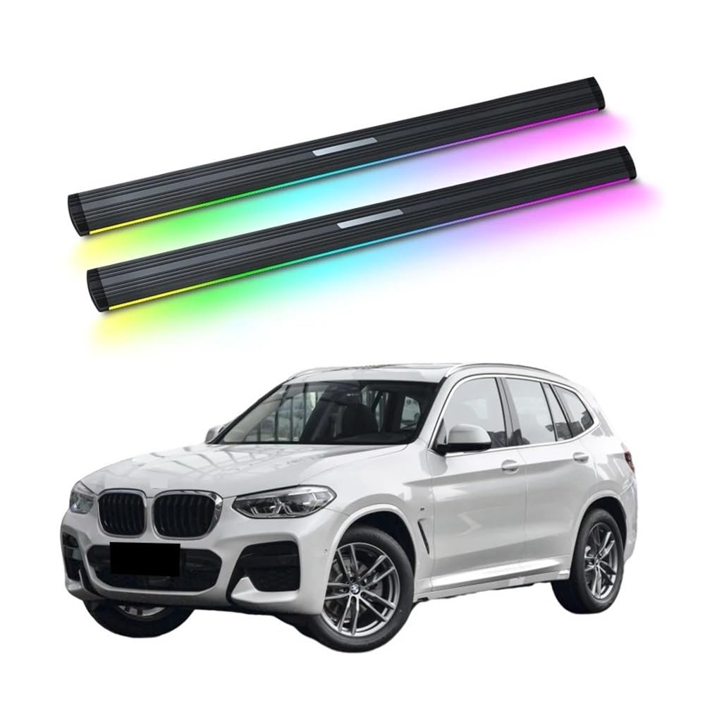 WHZYL Kompatibel mit BMW X3 2019–2023. Hochwertige elektrisch einziehbare Seitenstufen for LKWs oder SUVs, automatisch ausfahrbare Trittbretter mit schlankem Design, verbesserte Zugänglichkeit for Fah WHZYL Kompatibel mit BMW X3 2019–2023. Hochwertige elektrisch einziehbare Seitenstufen for LKWs oder SUVs, automatisch ausfahrbare Trittbretter mit schlankem Design, verbesserte Zugänglichkeit for Fah von WHZYL