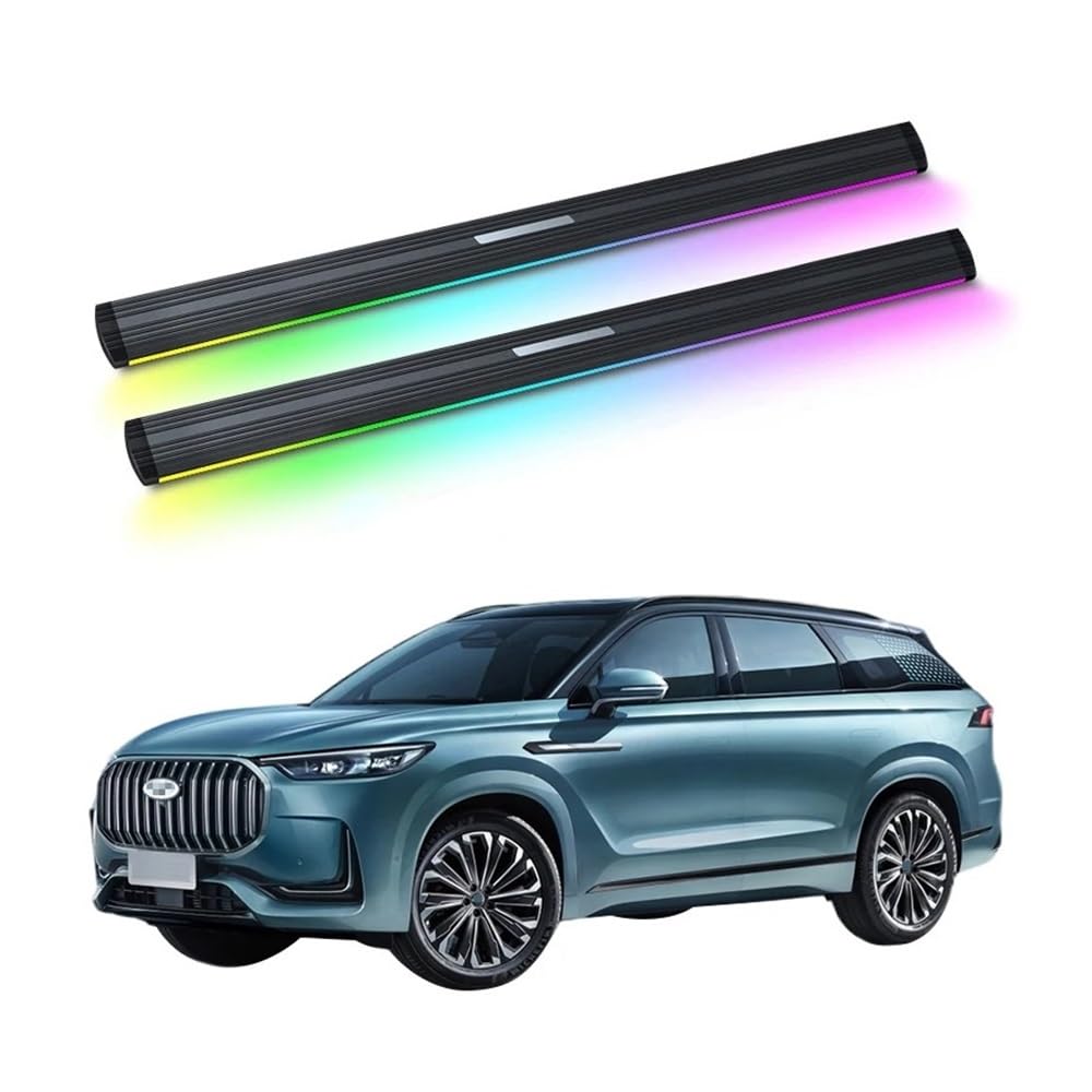 WHZYL Kompatibel mit Chery Tiggo 9 ab 2023, hochwertige elektrisch einziehbare Seitentrittstufen for LKWs oder SUVs, automatisch ausfahrbare Trittbretter mit schlankem Design, verbesserte Zugänglichke WHZYL Kompatibel mit Chery Tiggo 9 ab 2023, hochwertige elektrisch einziehbare Seitentrittstufen for LKWs oder SUVs, automatisch ausfahrbare Trittbretter mit schlankem Design, verbesserte Zugänglichke von WHZYL