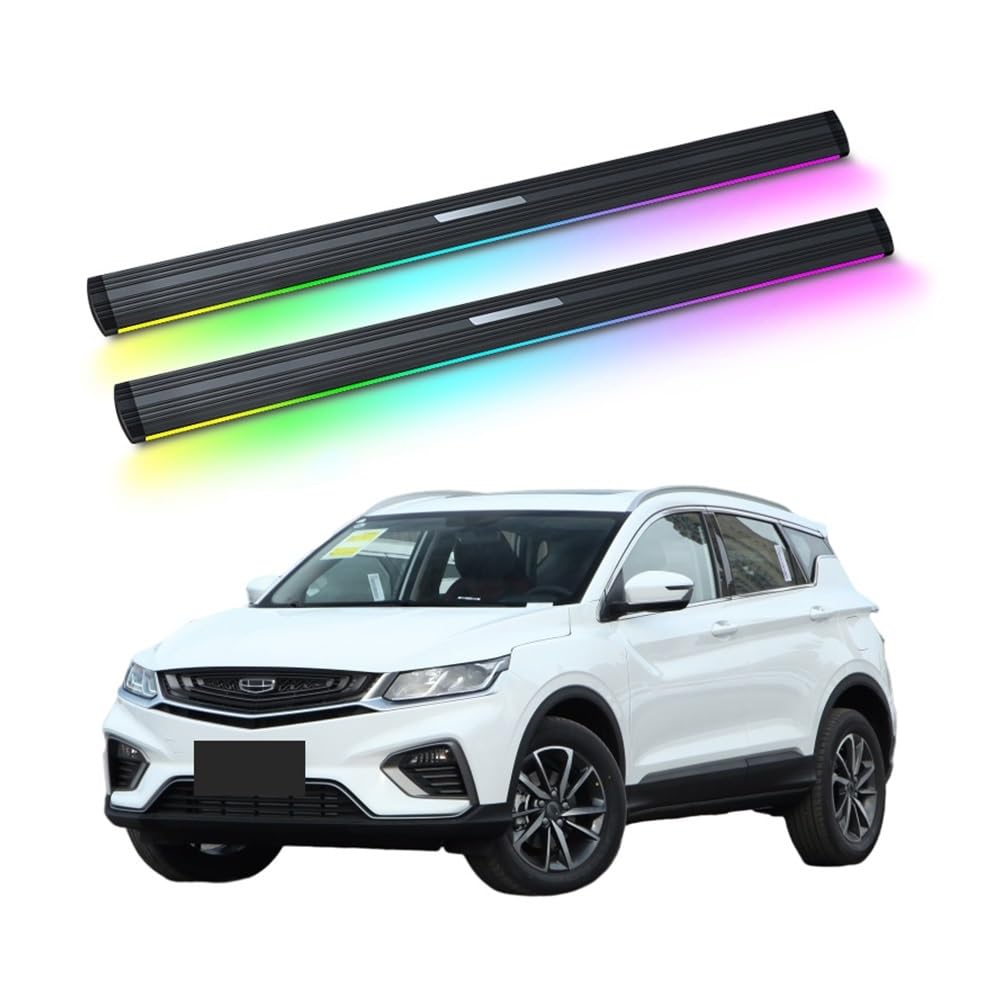 WHZYL Kompatibel mit Geely BINYUE Premium elektrisch einziehbaren Seitenstufen for LKWs oder SUVs, universelle automatisch ausfahrbare Fußstützen-Trittbretter und schlankes Design, einfache Installati WHZYL Kompatibel mit Geely BINYUE Premium elektrisch einziehbaren Seitenstufen for LKWs oder SUVs, universelle automatisch ausfahrbare Fußstützen-Trittbretter und schlankes Design, einfache Installati von WHZYL