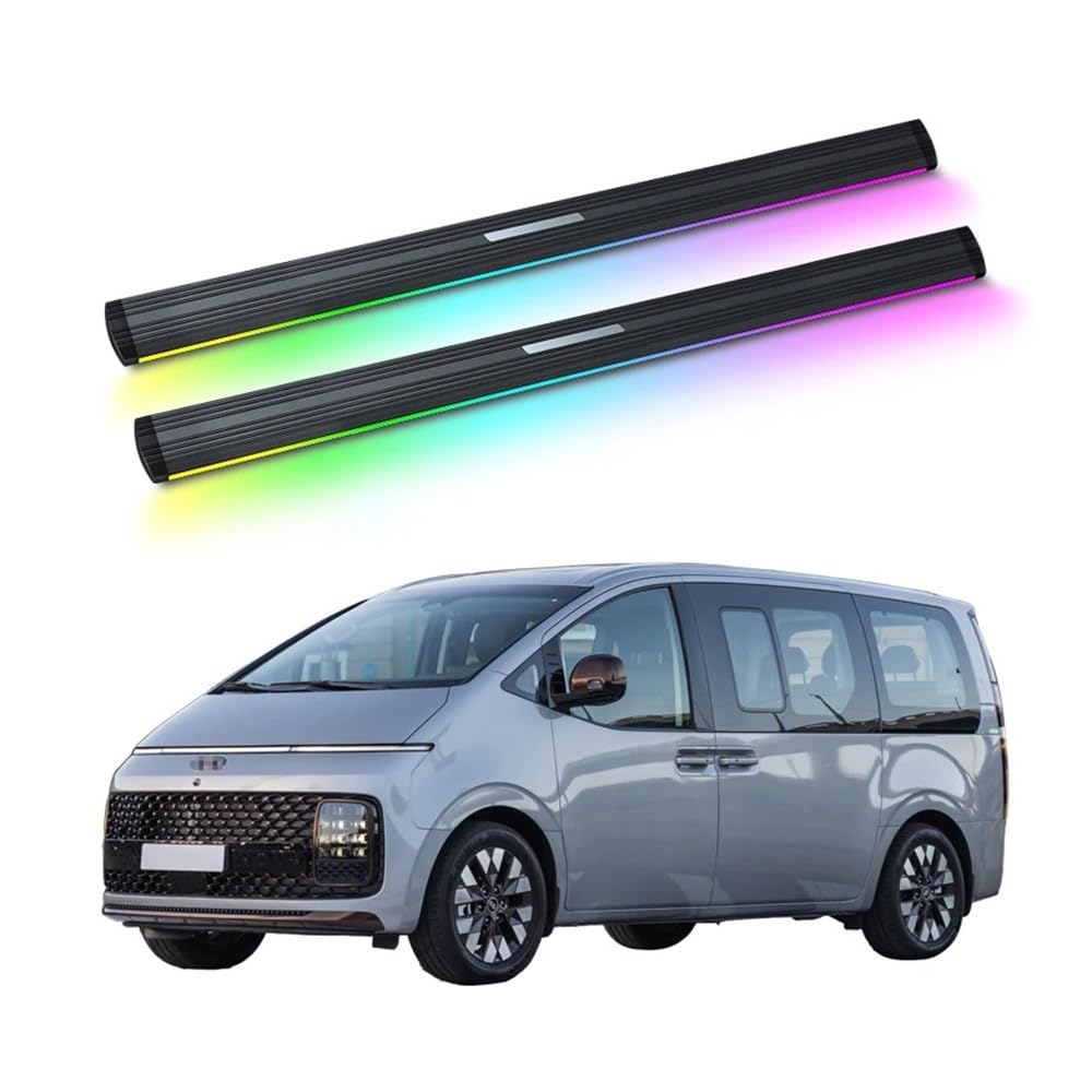 WHZYL Kompatibel mit HYUNDAI Staria 2016–2023. Hochwertige elektrisch einziehbare Seitenstufen for LKWs oder SUVs, automatisch ausfahrbare Trittbretter mit schlankem Design, verbesserte Zugänglichkeit WHZYL Kompatibel mit HYUNDAI Staria 2016–2023. Hochwertige elektrisch einziehbare Seitenstufen for LKWs oder SUVs, automatisch ausfahrbare Trittbretter mit schlankem Design, verbesserte Zugänglichkeit von WHZYL