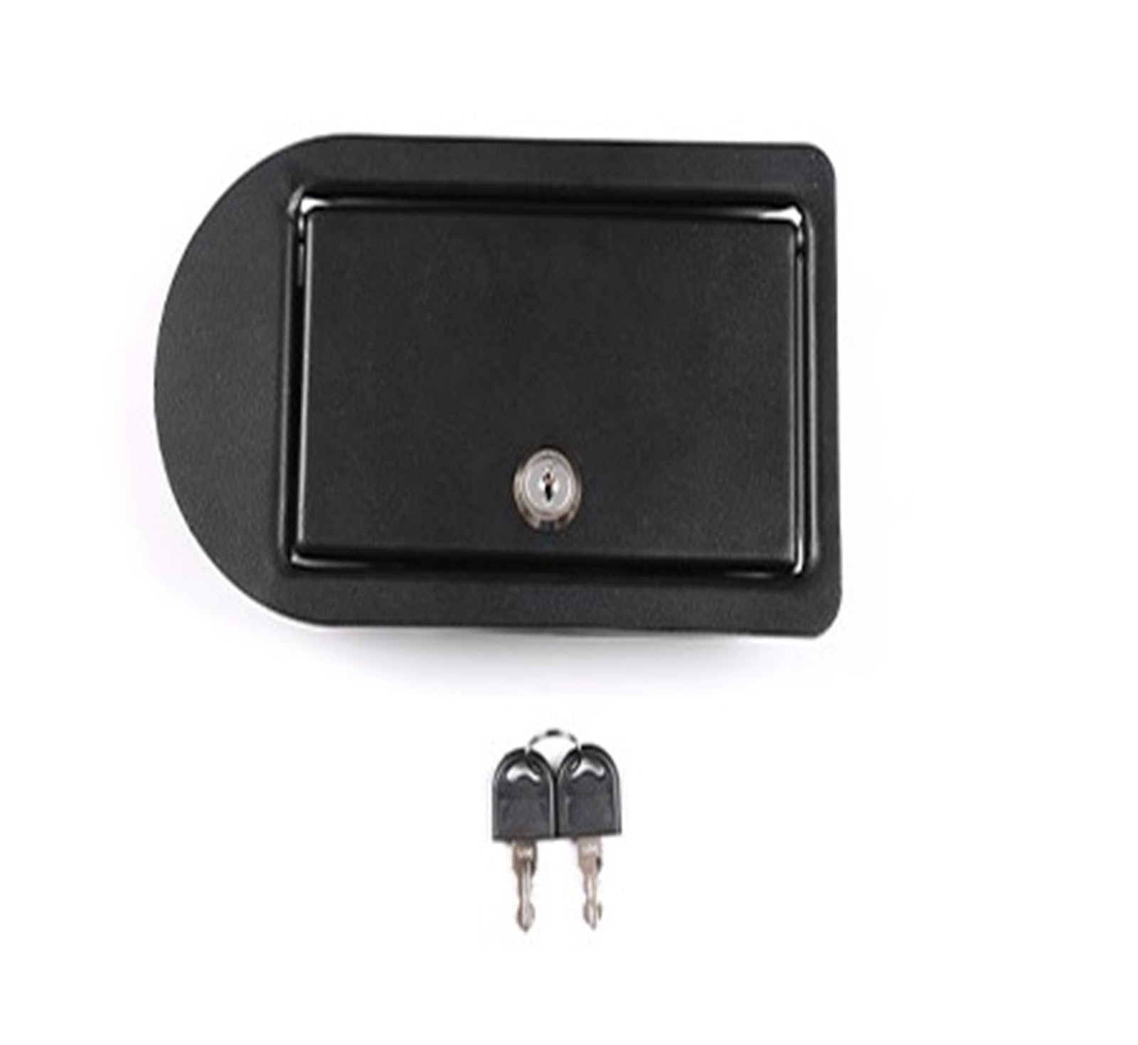 WHZYL Kompatibel mit Land Rover Defender 90 110 130 2004–2018 Aluminium-Legierung Auto Öl Tankdeckel mit Schlüssel Lock Cover Aufkleber Autozubehör (Stil B) von WHZYL