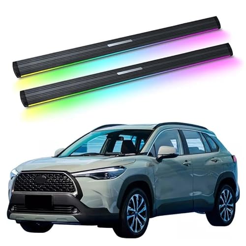 WHZYL Kompatibel mit Toyota Corolla Cross 2022–2023, hochwertige elektrisch einziehbare Seitentrittstufen for LKWs oder SUVs, automatisch ausfahrbare Trittbretter mit schlankem Design, verbesserte Zug WHZYL Kompatibel mit Toyota Corolla Cross 2022–2023, hochwertige elektrisch einziehbare Seitentrittstufen for LKWs oder SUVs, automatisch ausfahrbare Trittbretter mit schlankem Design, verbesserte Zug von WHZYL