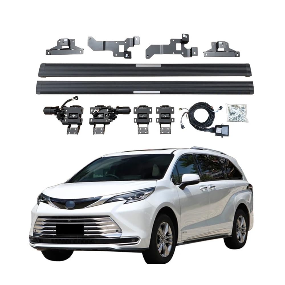 WHZYL Kompatibel mit Toyota Sienna 2021–2023. Hochwertige elektrisch einziehbare Seitenstufen for LKWs oder SUVs, automatisch ausfahrbare Trittbretter mit schlankem Design, verbesserte Zugänglichkeit WHZYL Kompatibel mit Toyota Sienna 2021–2023. Hochwertige elektrisch einziehbare Seitenstufen for LKWs oder SUVs, automatisch ausfahrbare Trittbretter mit schlankem Design, verbesserte Zugänglichkeit von WHZYL