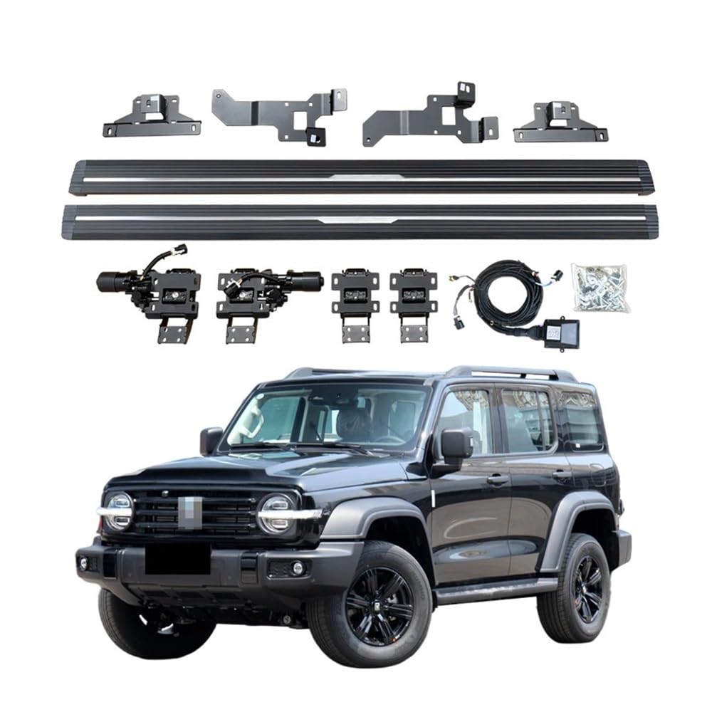 WHZYL Kompatibel mit WEY Tank 300 Premium, elektrisch einziehbaren Seitenstufen for LKWs oder SUVs, universelle automatisch ausfahrbare Fußstützen-Trittbretter und schlankes Design, einfache Installat WHZYL Kompatibel mit WEY Tank 300 Premium, elektrisch einziehbaren Seitenstufen for LKWs oder SUVs, universelle automatisch ausfahrbare Fußstützen-Trittbretter und schlankes Design, einfache Installat von WHZYL