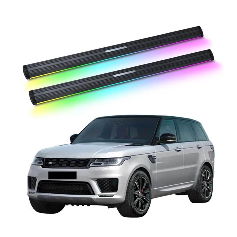 WHZYL Kompatibel mit der Land Rover Range, hochwertige elektrisch einziehbare Seitentrittstufen for LKWs oder SUVs, automatisch ausfahrbare Trittbretter mit schlankem Design, verbesserte Zugänglichkei WHZYL Kompatibel mit der Land Rover Range, hochwertige elektrisch einziehbare Seitentrittstufen for LKWs oder SUVs, automatisch ausfahrbare Trittbretter mit schlankem Design, verbesserte Zugänglichkei von WHZYL
