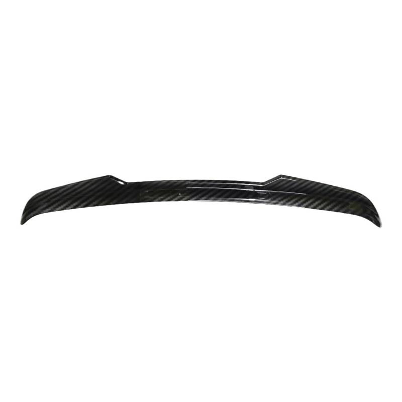 WHZYL Spoiler for Autos, kompatibel mit Toyota Yaris GR4 Spoiler MK4 Heckflügelverlängerungskappe Heck Auto-Tuning-Zubehör ABS-Kohlefaser-Stil GR Yaris 2020 2021 Heckklappenspoilerflügel(Carbon Fiber von WHZYL