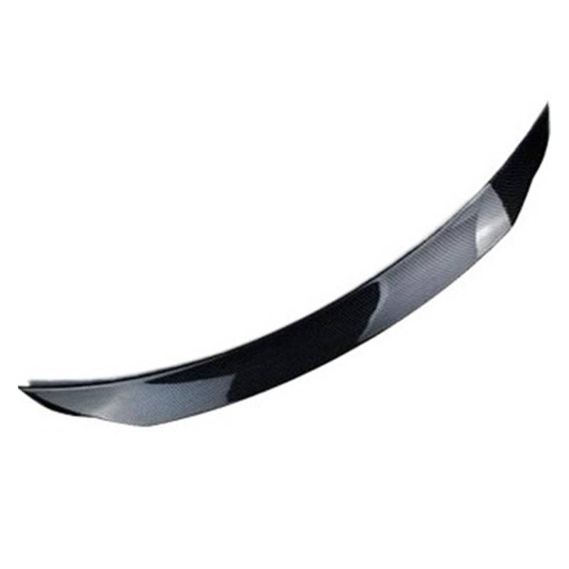 WHZYL Spoiler for Autos ABS-Kunststoff Grundierung Farbe Heckspoiler Heckspoiler Autoteile Kompatibel for Mazda 3 Axela Limousine 4 Türen 2014 2015 2016 2017 Heckklappenspoiler Heckspoiler Für(CF look von WHZYL