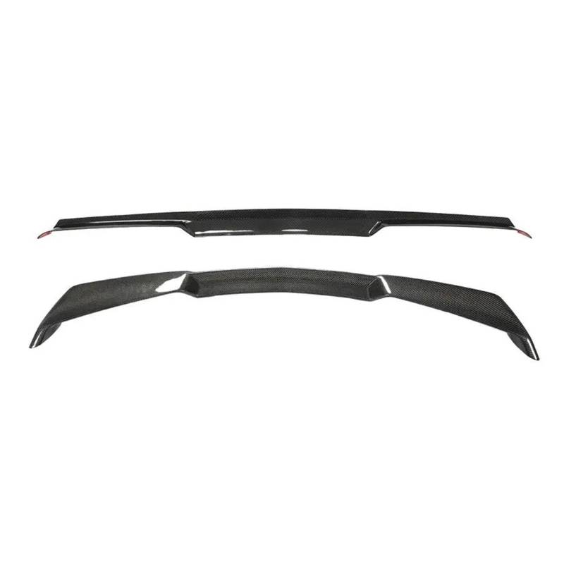 WHZYL Spoiler for Autos Heckspoiler Kompatibel for Chevrolet Corvette C8 Stingray 2020 2021 Carbon Fiber Spoiler Boot Lip Auto Kofferraumspoiler High Wing Heckklappenspoiler Wing Heckspoiler Für(Full von WHZYL