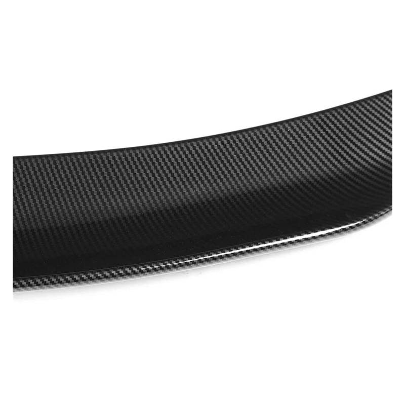 WHZYL Spoiler for Autos Heckspoiler Kompatibel for Mercedes Benz C-Klasse W205 C180 C200 C250 C300 C350 C43 C63 AMG 4 Türen 2014-2021 Dachlippe Heckflügel Heckklappenspoilerflügel(Carbon Look) von WHZYL