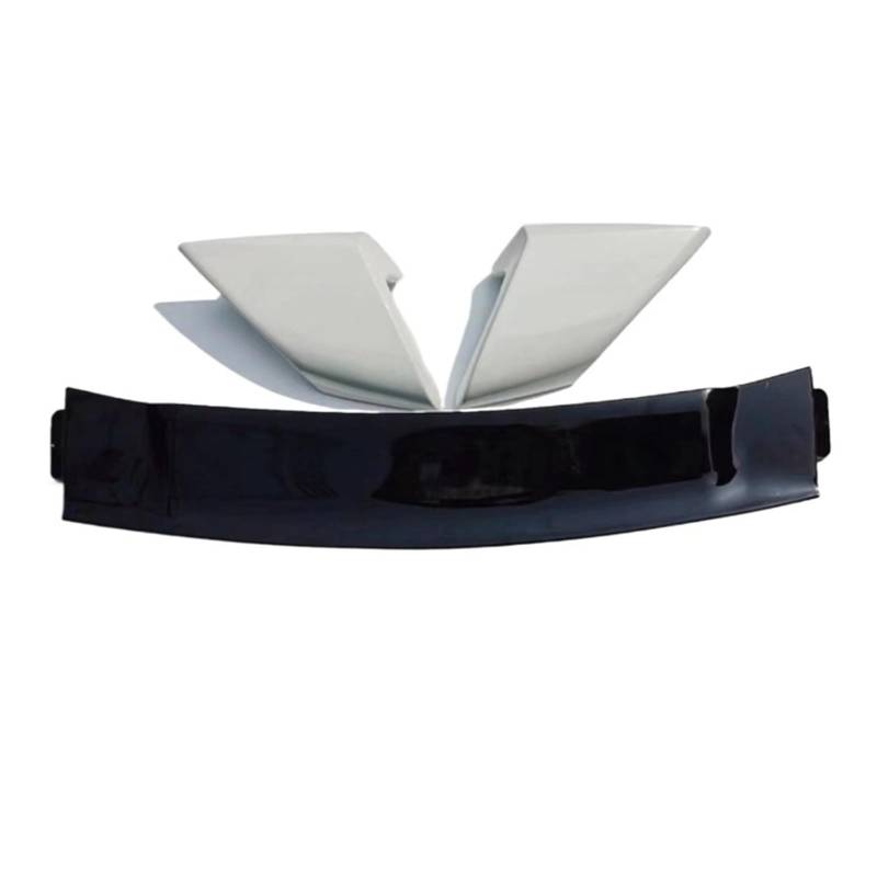 WHZYL Spoiler for Autos Kompatibel for Honda Accord 8th 2008 2009 2010 2011 2012 2013 FD2 Auto Heckklappe Kofferraum Auto Spoiler Flügel Tuning Außen Heckklappe Spoiler Flügel Heckspoiler Für(White an von WHZYL
