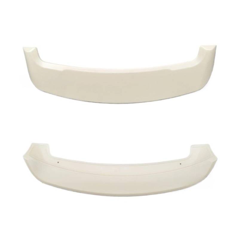 WHZYL Spoiler for Autos Kompatibel for Mitsubishi Outlander 2013 2014 2015 2016 2017 2018 2019 Weiß Rot Heckspoilerlippe Heckspoiler Schwarz Auto Styling Heckklappenspoilerflügel(Unpainted) von WHZYL