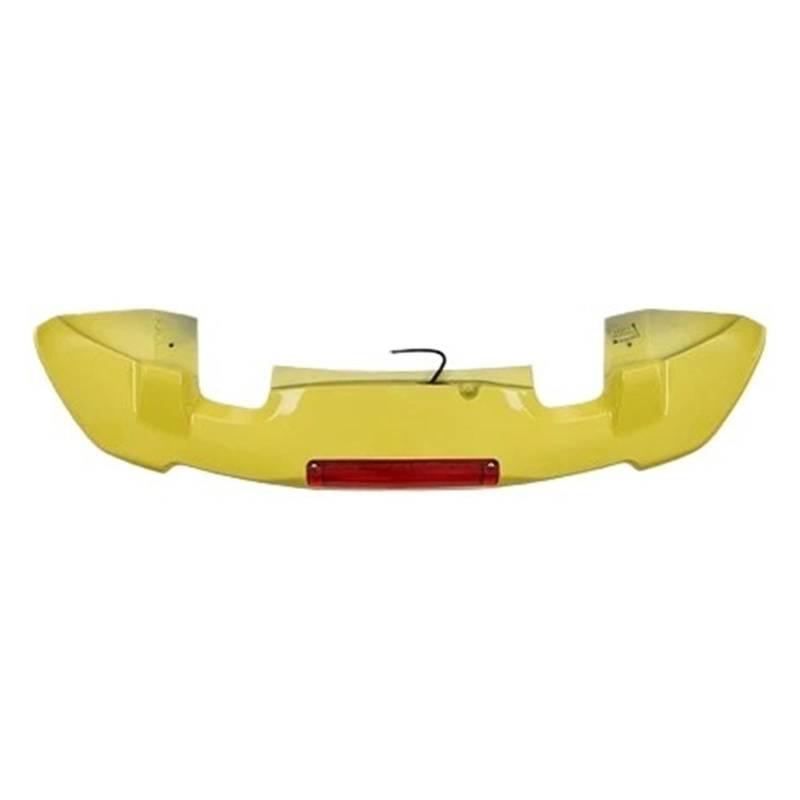 WHZYL Spoiler for Autos Styling Kompatibel for Honda Fit Jazz 2014 2015 2016 2017 ABS Kunststoff Unlackiert Grundierung Farbe Hinten Boot Trunk Flügel Spoiler Heckklappe Spoiler Flügel Heckspoiler Für von WHZYL