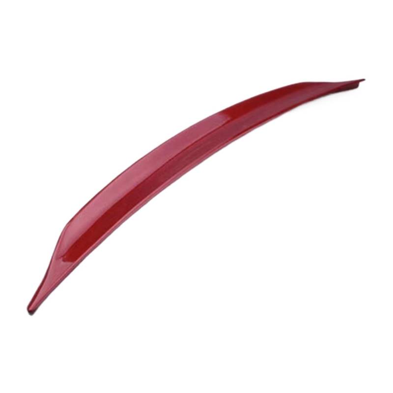 WHZYL Spoiler für Autos, kompatibel mit Mitsubishi Lancer EX EVO Spoiler 2008 2009 2010 2011 2012 2013 2014 2015 2016, ABS-Material, Auto-Heckklappe, Heckflügel, Spoiler, Airfoil (roter Decklack) von WHZYL