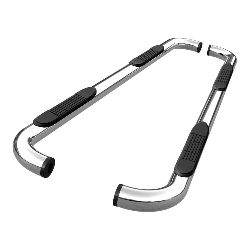 WHZYL TAC Seitentrittstufen, kompatibel mit Chevy Extended/Double Cab, 7,6 cm, Edelstahl-Seitenstangen, Nerf Bars, Trittschienen, Trittbretter, 2 Stück WHZYL TAC Seitentrittstufen, kompatibel mit Chevy Extended/Double Cab, 7,6 cm, Edelstahl-Seitenstangen, Nerf Bars, Trittschienen, Trittbretter, 2 Stück von WHZYL