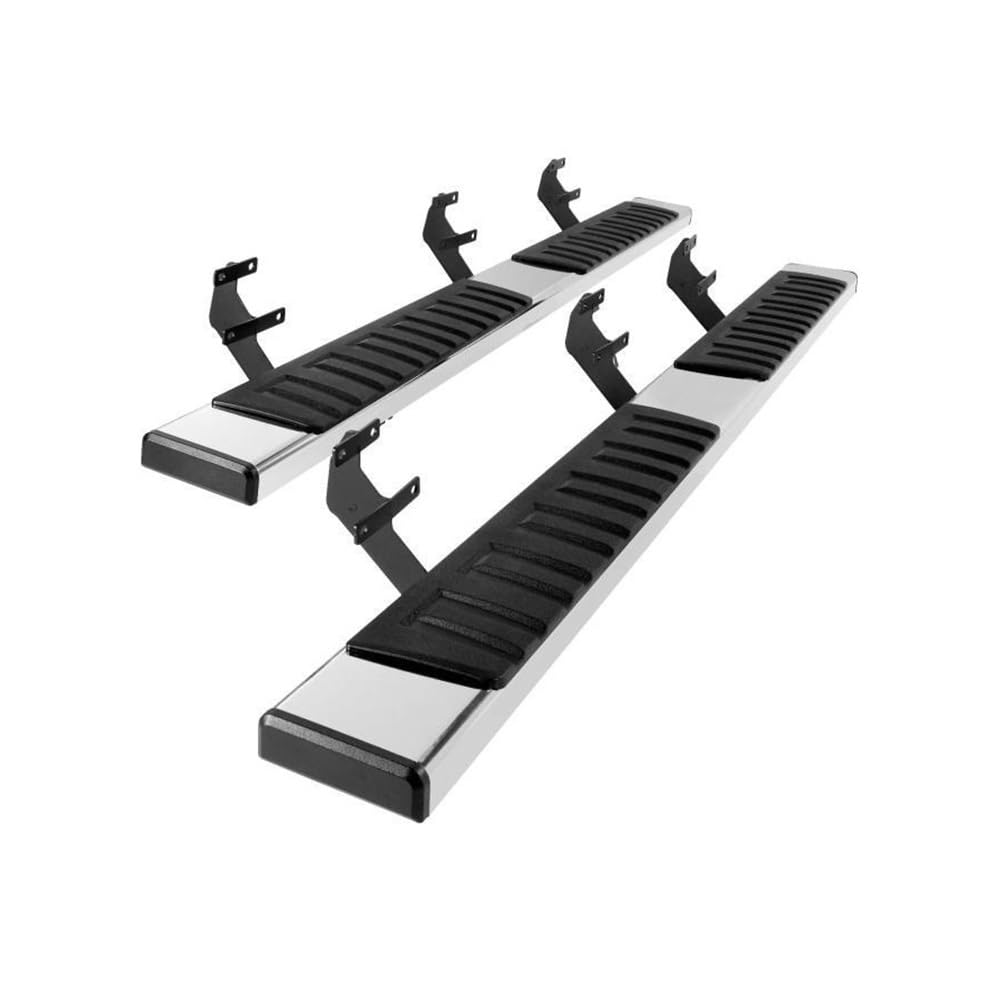 WHZYL Trittbretter 2015-2023 Kompatibel for Ford F150/2009-2018 Kompatibel for Dodge Ram1500/2019-2023 Chevy Silverado/2007-2018 Chevy Silverado Duty Crew Cab,(2015-2023FordF150) von WHZYL