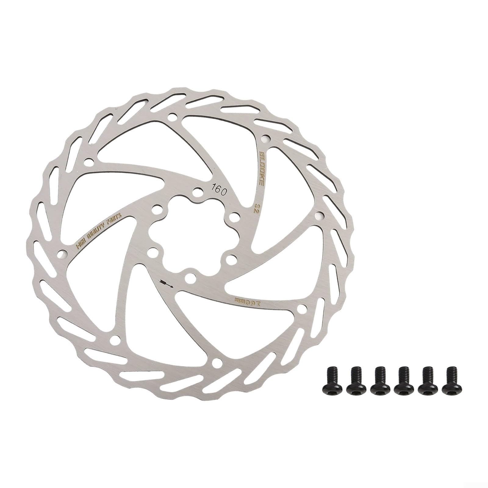 Hydraulische Scheibenbremse für Rotor, kompatibel mit 160 mm, 180 mm, 203 mm (160 mm) von WIIYENA