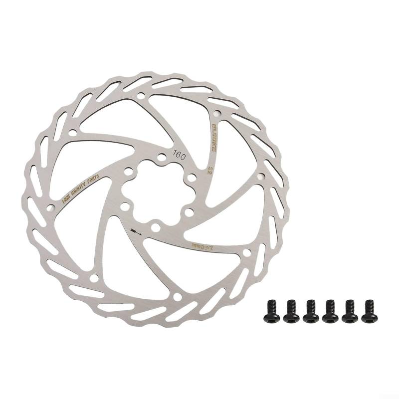 Hydraulische Scheibenbremse für Rotor, kompatibel mit 160 mm, 180 mm, 203 mm (160 mm) von WIIYENA