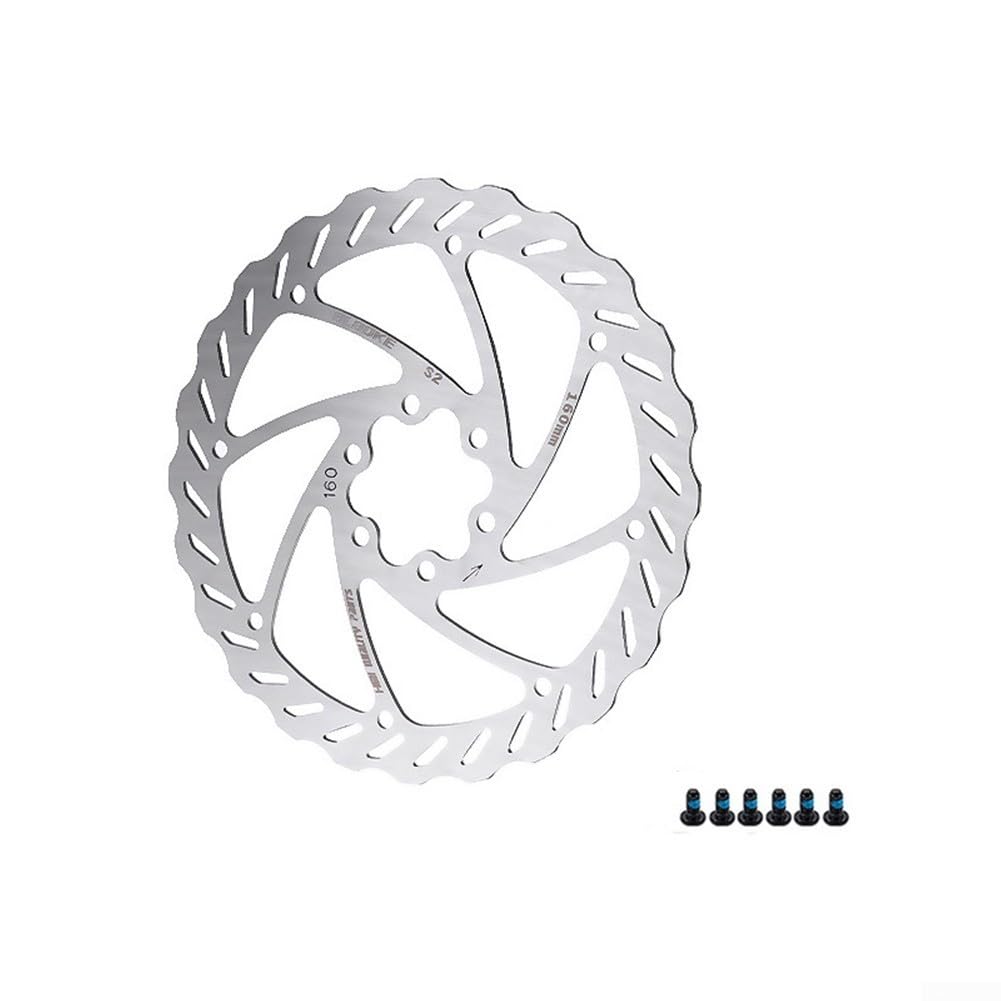Hydraulische Scheibenbremse für Rotor, kompatibel mit 160 mm, 180 mm, 203 mm (180 mm) von WIIYENA