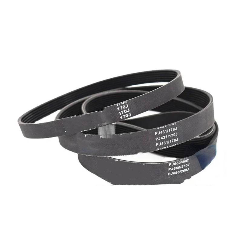 Antriebsriemen 230J-PJ584 Rippenriemen 270J-PJ686 240J-PJ610 250J-PJ635 255J 260J-PJ660 280J-PJ711 290J 300J Für Laufband-Heimtrainer Getrieberiemen Motorrad(270J-PJ686,6ribs) von WIJHJET