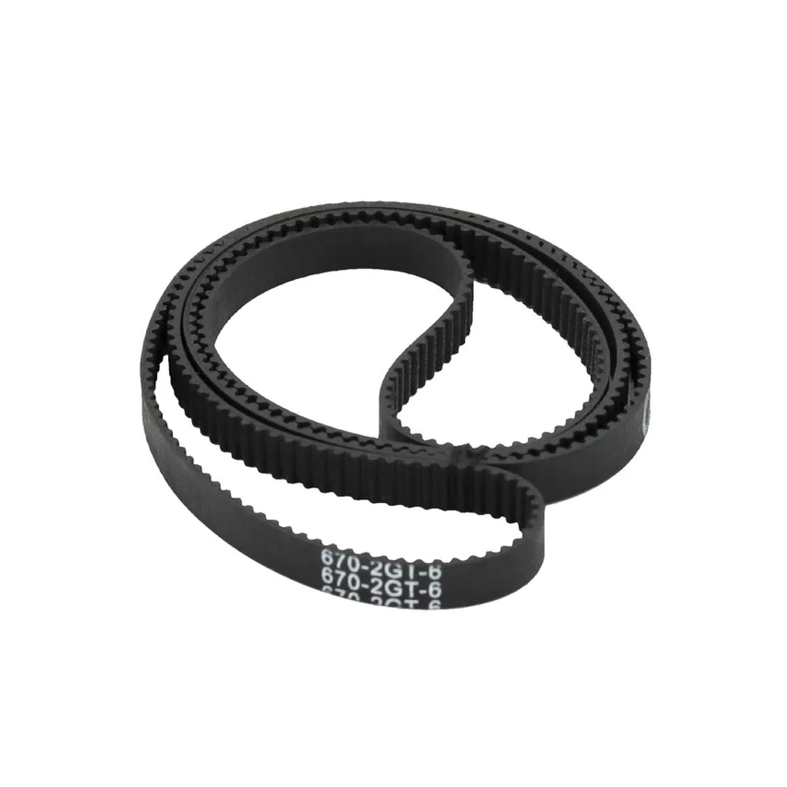 Antriebsriemen 3D-Drucker GT2 6 Mm Closed Loop Gummi 2GT Zahnriemen Länge 660 670 696 700 710 750 752 760 782 784 Mm Getrieberiemen Motorrad(2GT-710mm) von WIJHJET