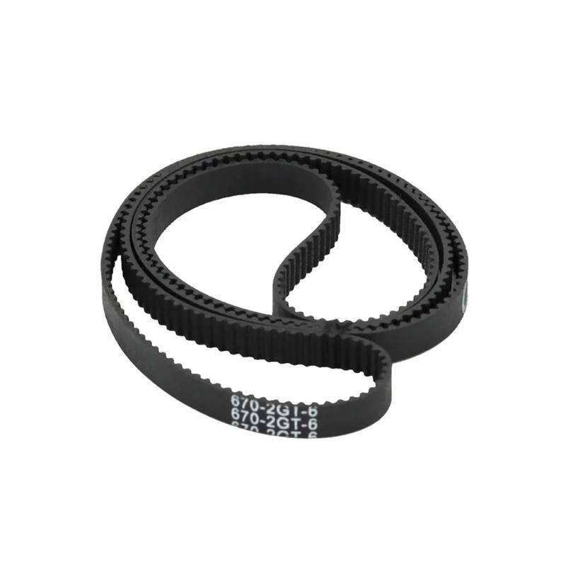 Antriebsriemen 3D-Drucker GT2 6 Mm Closed Loop Gummi 2GT Zahnriemen Länge 660 670 696 700 710 750 752 760 782 784 Mm Getrieberiemen Motorrad(2GT-710mm) von WIJHJET