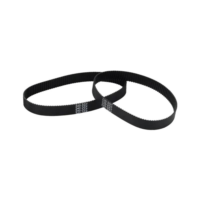 Antriebsriemen 3D-Drucker GT2 Breite 10 Mm Closed Loop Gummi 2GT Zahnriemen Länge 162 192 210 232 244 340 420 436 444 450 550 Mm Getrieberiemen Motorrad(2GT-192mm) von WIJHJET