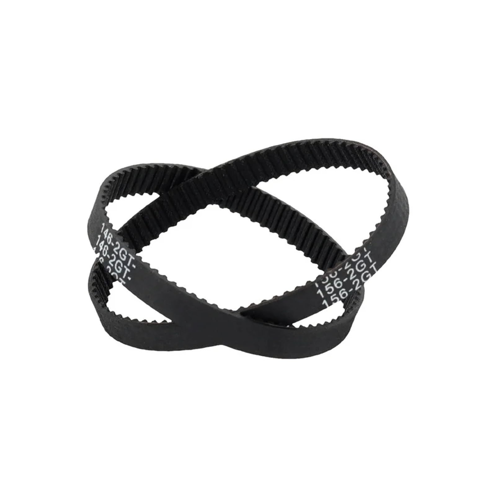 Antriebsriemen 3D-Druckerteile GT2 6 Mm Zahnriemen Aus Gummi Mit Geschlossener Schleife, 2GT, Länge 140 142 144 146 148 150 152 154 156 158 160 Mm Getrieberiemen Motorrad(2GT156) von WIJHJET