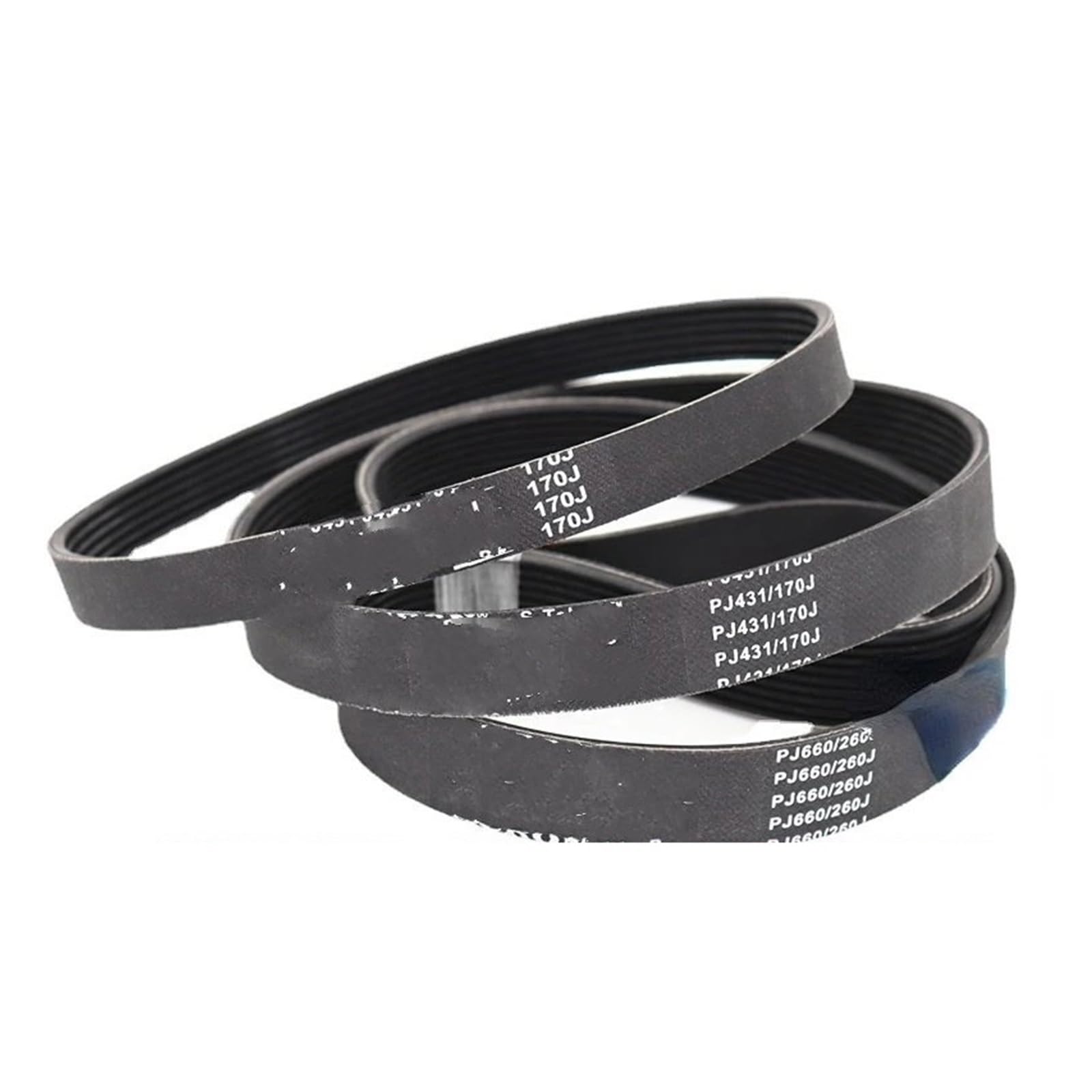 Antriebsriemen Für 130J Gummiförderband 135J 140J 145J 150J Riemenantriebsriemen 155J 160J 165J 170J 3/4/5/6/7 Rippen Getrieberiemen Motorrad(130J-PJ330,4ribs) von WIJHJET