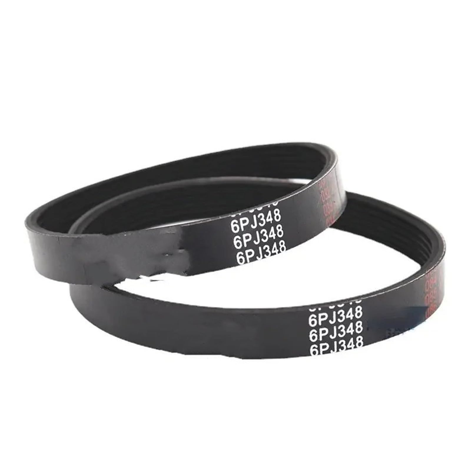 Antriebsriemen Für 4PJ360 Für PJ370 Für PJ381 Für PJ390 Für PJ400 Für PJ420 Riemenantriebsriemen 6PJ348 Gummi-Förderband Getrieberiemen Motorrad(PJ390(390mm,7ribs) von WIJHJET