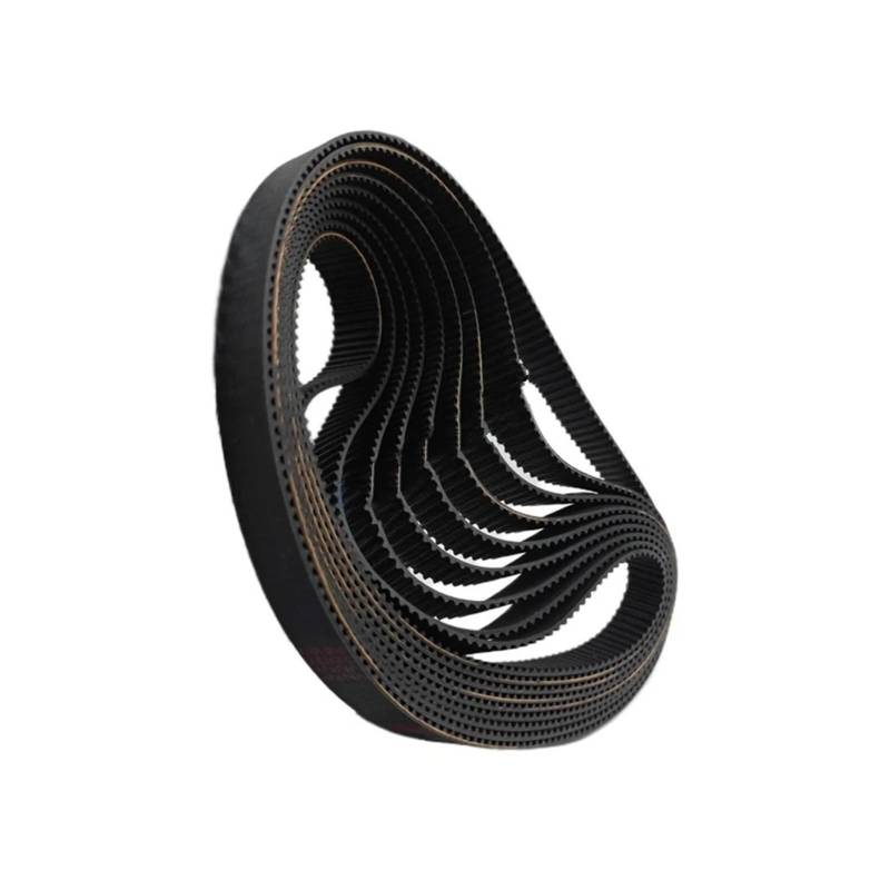 Antriebsriemen Für STD Für S2M Closed Loop Gummi-Zahnriemen 4/6/9/10mm S2M Gürtel 140 142 144 146 148 150 152 154 156 158 160 162~204mm Getrieberiemen Motorrad(S2M - 200mm,2_9MM) von WIJHJET