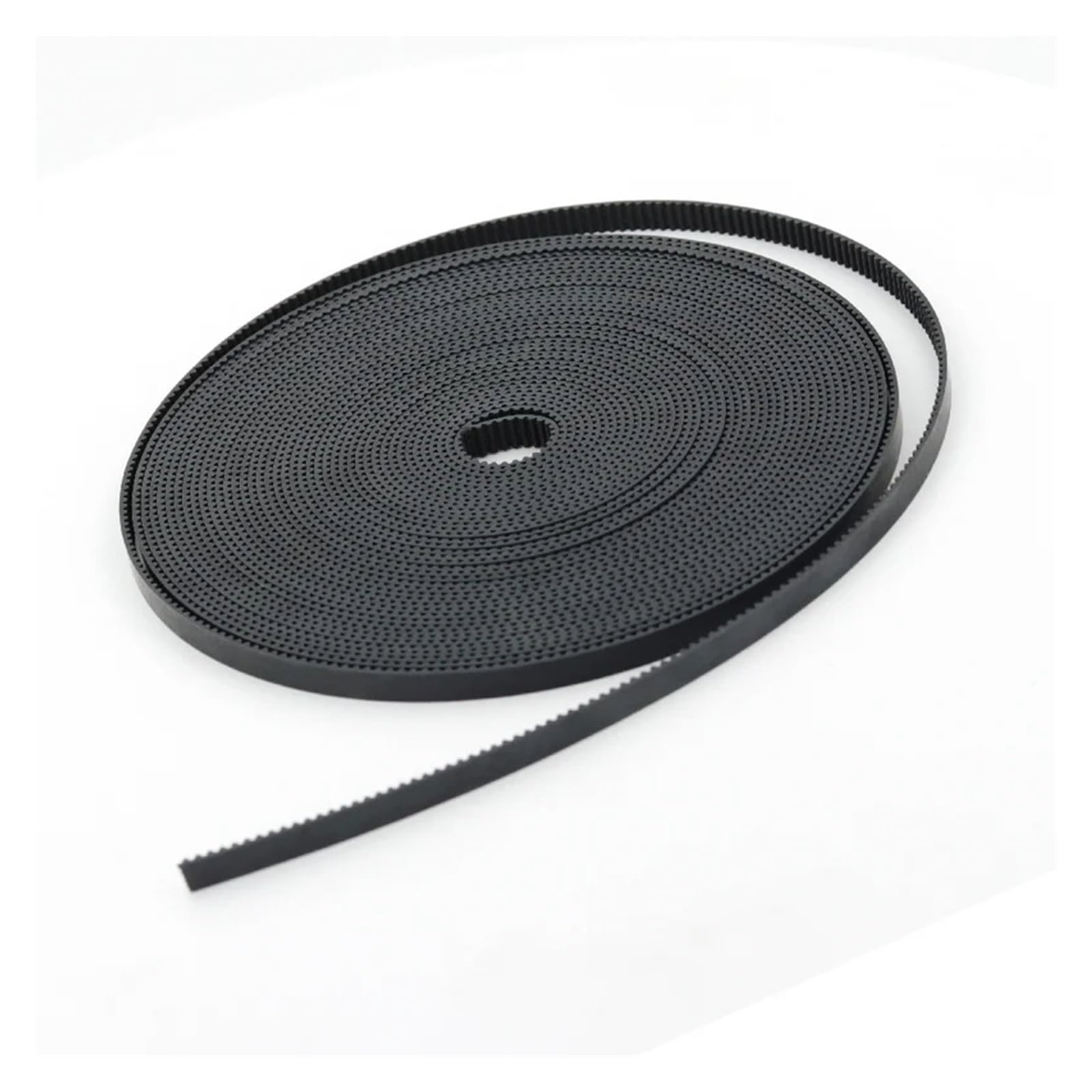Antriebsriemen GT2-Riemen PU Mit Stahlkern GT2-Riemen 2GT-Zahnriemen Breite 6 Mm 10 Mm Für 3D-Druckerteile Verschleißfester, Verstärkter Offener Riemen Getrieberiemen Motorrad(20M,PU-Black-10mm) von WIJHJET