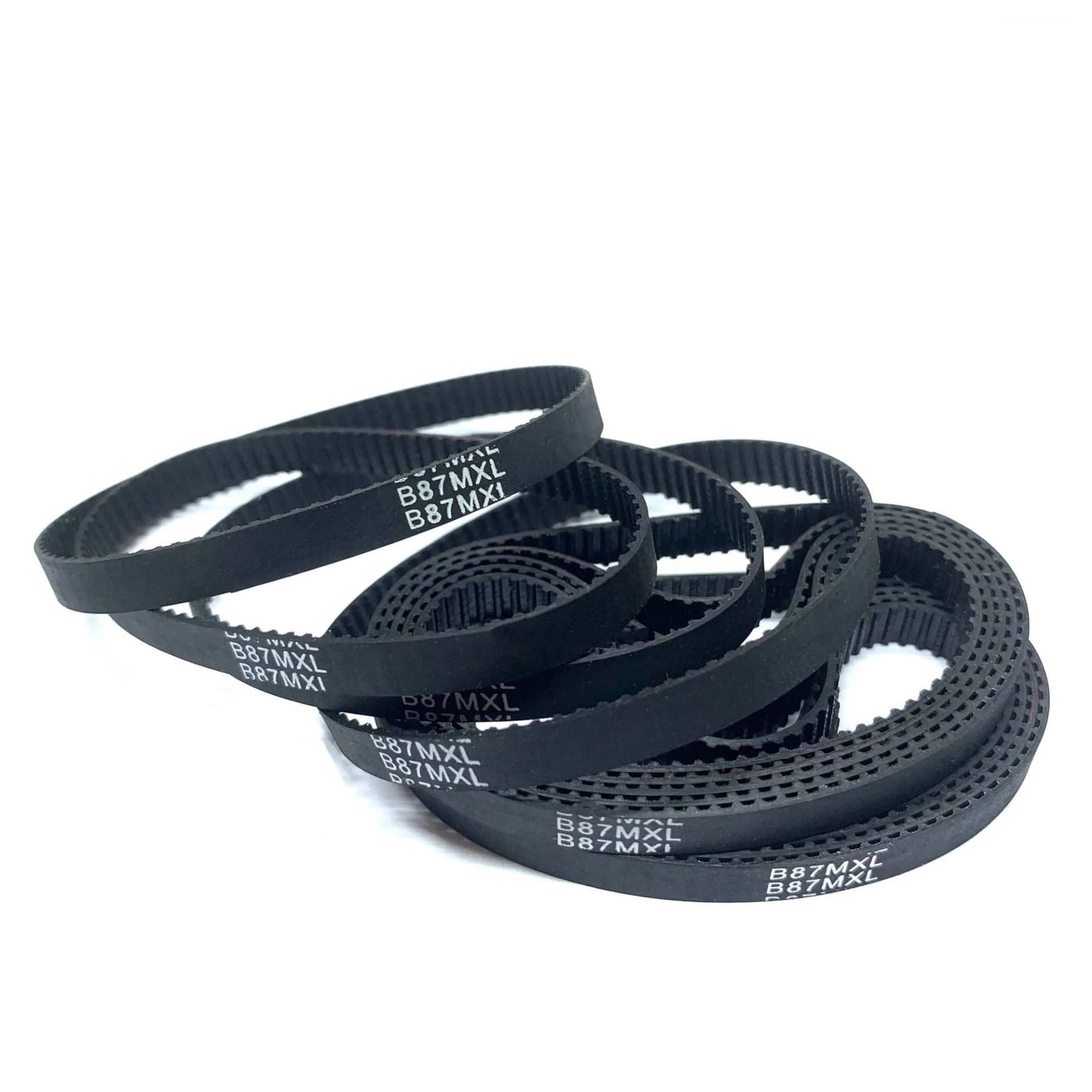 Antriebsriemen MXL Zahnriemen 80 81 82 84 85 86 87 88 89 90 Zähne 6mm Breite Geschlossen-Schleife Synchron Gummi Blets Für Pulley Getrieberiemen Motorrad(B82-166.624mm) von WIJHJET